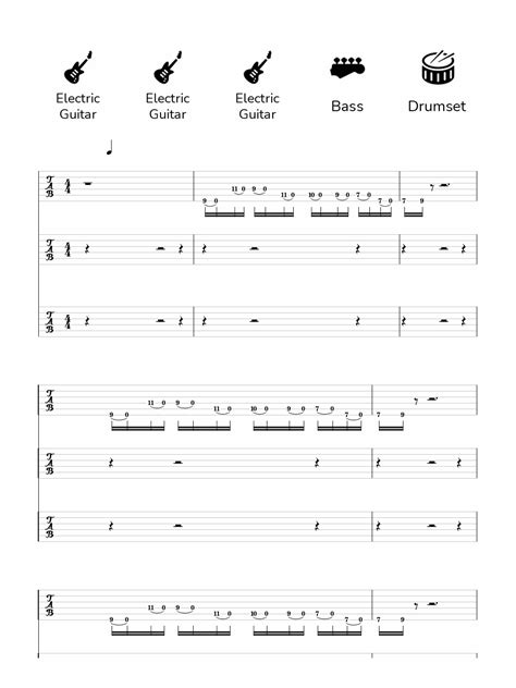 Free Sheet Music Roll Right Rage Against The Machine